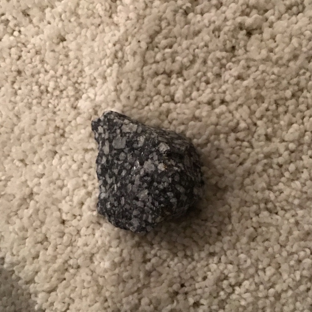 Unique Black and Gray Stone